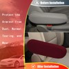2PC Car Front Seat Armrest Covers,Universal Size Seat Arm Rest