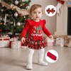 mlpeerw My First Christmas Baby Girl Outfit Newborn 1st Christmas