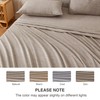 HOMICIA Linen Sheets King Size, Stonewashed Linen Cotton Blend Sheets