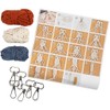 Creativ Mini Craft Kit Macrame Keyring 1 Pack Teal