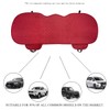 BWBWND Linen Car Seat Cover, Anti-Slip Bottom Bench Protector Rear