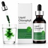 Liquid Chlorophyll Drops, Peppermint Flavor Chlorophyll Liquid Supplement with Chlorophyllin,