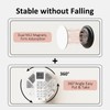 Vaszu Remote Control Holder Magnetic Wall Mount Self-Adhesive, 6 Pack