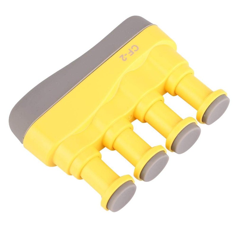 Dilwe Ejercitador de Dedos, Ajustable, Amarillo