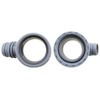 TAODAN Grey Kitchen Sink Drain Adapter Multipurpose Y Shaped Flexible
