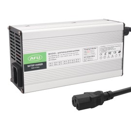 87.6V 8A Silver Charger 72V LiFePO4 Battery Smart Charger for 24S 72V LiFePO4 Battery with C13 N+L-