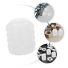 VILLFUL 150pcs Plastic Dowel Inserts for Cabinet Hinge Repair Threaded