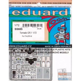 Eduard EDUSS685 1:72 Eduard Color Zoom PE - Tornado GR.1 (ITA kit)