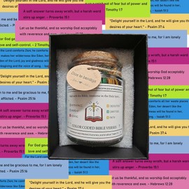 Inspirational Bible Verse Jar - Read Me When Christian Gifts for Women, Men, Mom & Dad - Daily Encouragement, Prayer & Comfort - Perfect for Birthday, Father’s Day, Easter & More (Book)