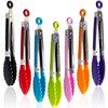 7-Pack Mini Kitchen Tongs Set - Versatile Stainless Steel Tongs