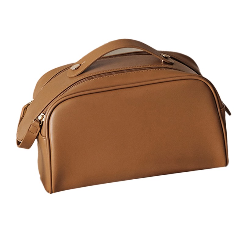 Cosmetic Bag Large Capacity Makeup Bag Double Zipper Portable Travel