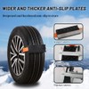 XiXiRan Universal Snow Chains for Car, Car Tyres, Snow Chains,