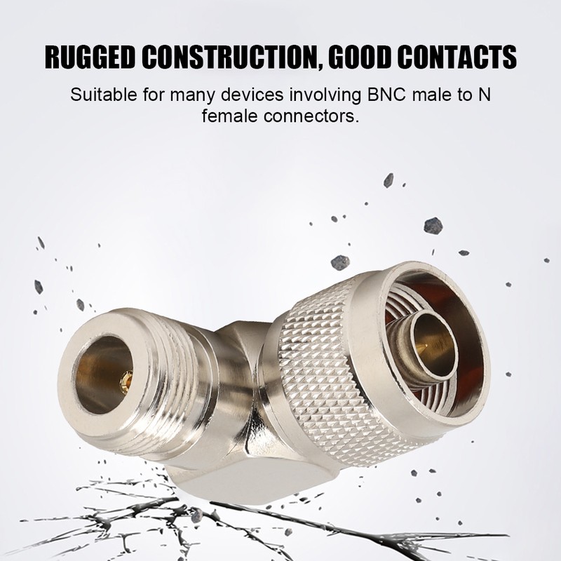 2PCS N Male to N Female Elbow Adapter RF Coaxial