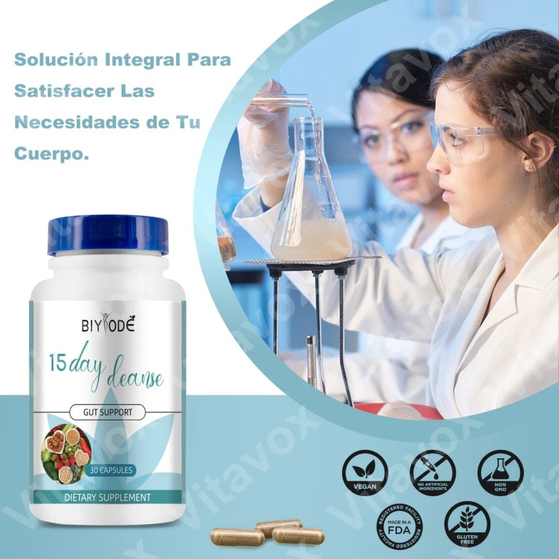 De Desintoxicación Avanzada 15day Cleanse Cápsulas