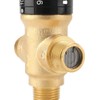 BOVZOR Thermostatic Shower Mixing Valve Replacement, Solid Brass Temperature Control