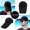 Laquest Men's Ultra Long Visor Cap, Long Front Brim, Sporty,