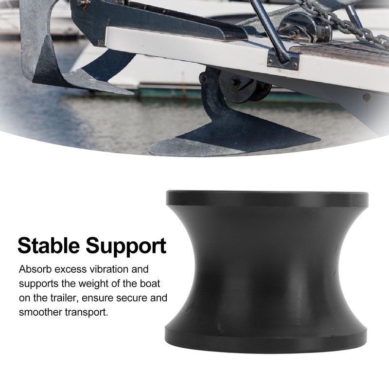 Boat Trailer Roller Assembly, 60 X 45mm Shock Proof Boat
