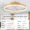 ORITHAM 20" Low Profile Ceiling Fans with Lights and Remote