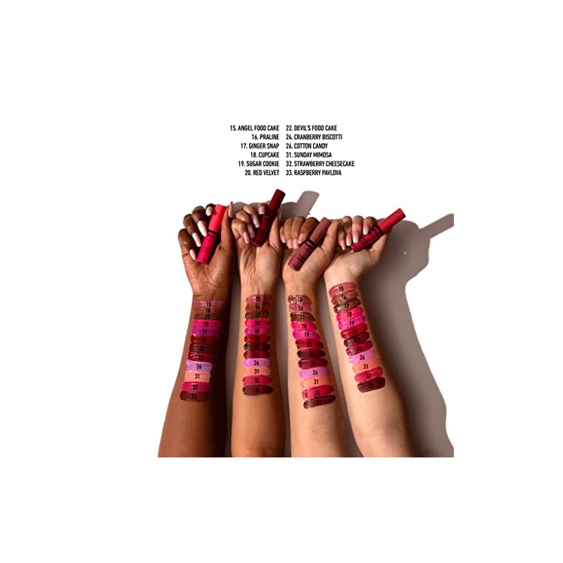 NYX PROFESSIONAL MAKEUP Butter Lip Gloss, 3 Colors, Angel Food