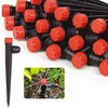 50pcs Drip Irrigation Emitters Drip Emitters for 1/4" Drip Irrigation