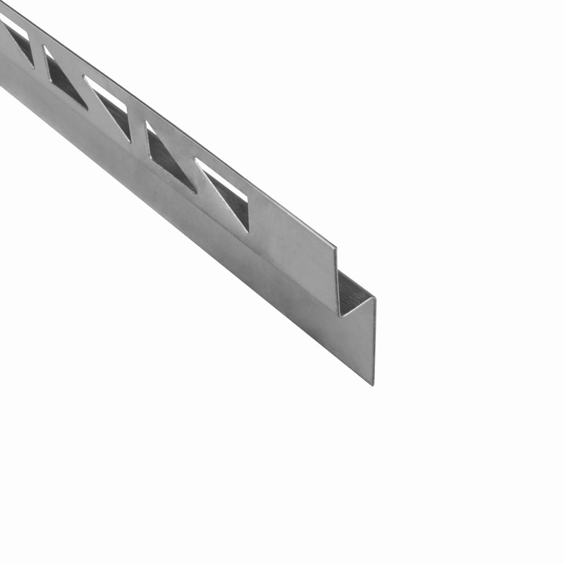 tktrading24 Shower Wall Wedge Profile Gradient Profile Walk-in Shower Brushed