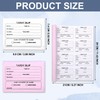 Engrowtic 1600 Pcs Tardy Slip Book with Carbonless Duplicates Tardy