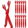 Opfiue 6PCS Crab Legs Crackers,Easy Opener Picks Tools Reliable Crackers