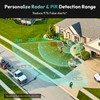 BOTSLAB 5MP Wireless Video Doorbell Camera,180° Head-to-Toe View, AI Motion