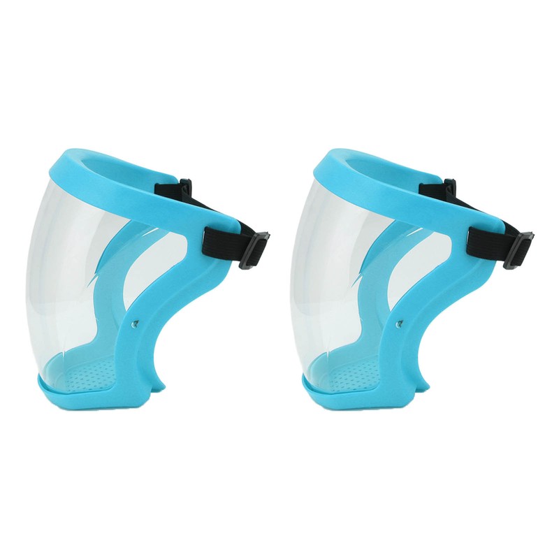 2pcs Protective Face Cover Dustproof Safety Elastic Belt Reusable Face