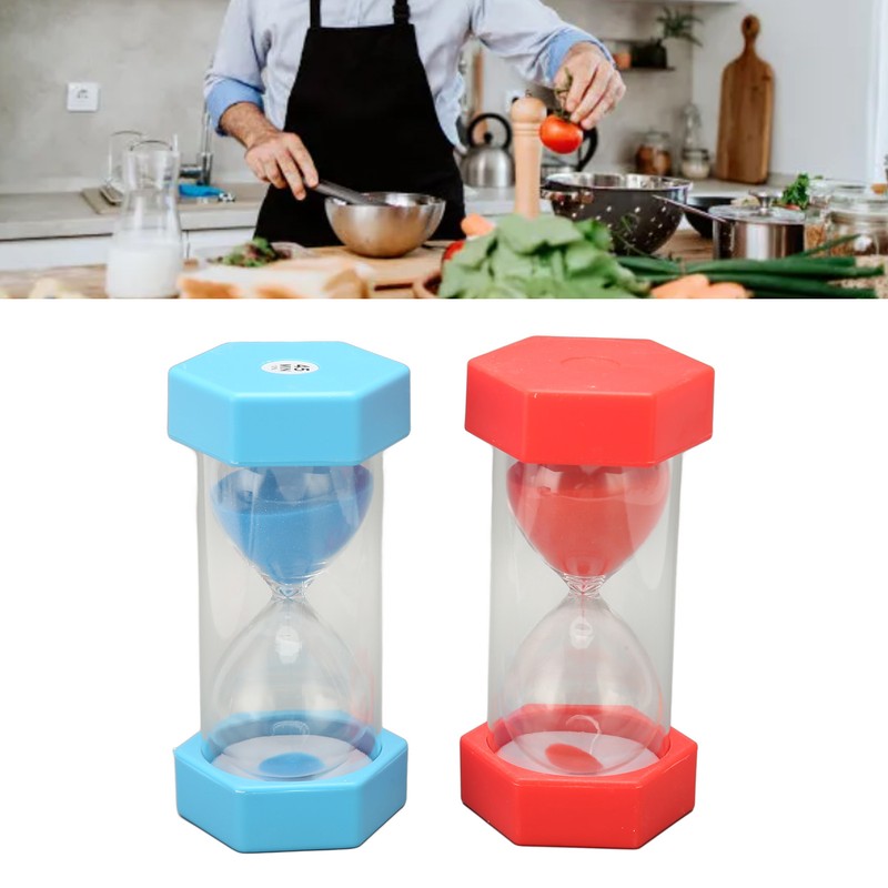 2Pcs Sand Timer 45 Minutes Hourglass Sandglass Timer for Kids