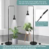 Aiwode Light Lift Stand, Floor Stand for Plant Cultivation, Socket