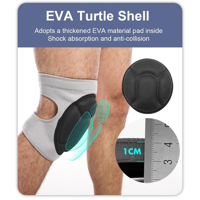 Volleyball Knee Pads for Women Men, Turtle Shell Dance Knee
