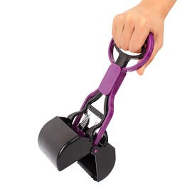 UpTuoLi Pet Pooper Scooper for Dogs Cats Non-Breakable High Strength Material Durable Spring Easy Pick Up Grass Gravel Jaw Claw Rake for Kids Children Women Men