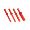 QWORK Plastic Chisel Scraper Set, 3/4", 7/8", 1", 1-1/2" Chemical