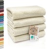 Zollner Set of 4 hand towels, 50 x 100 cm,