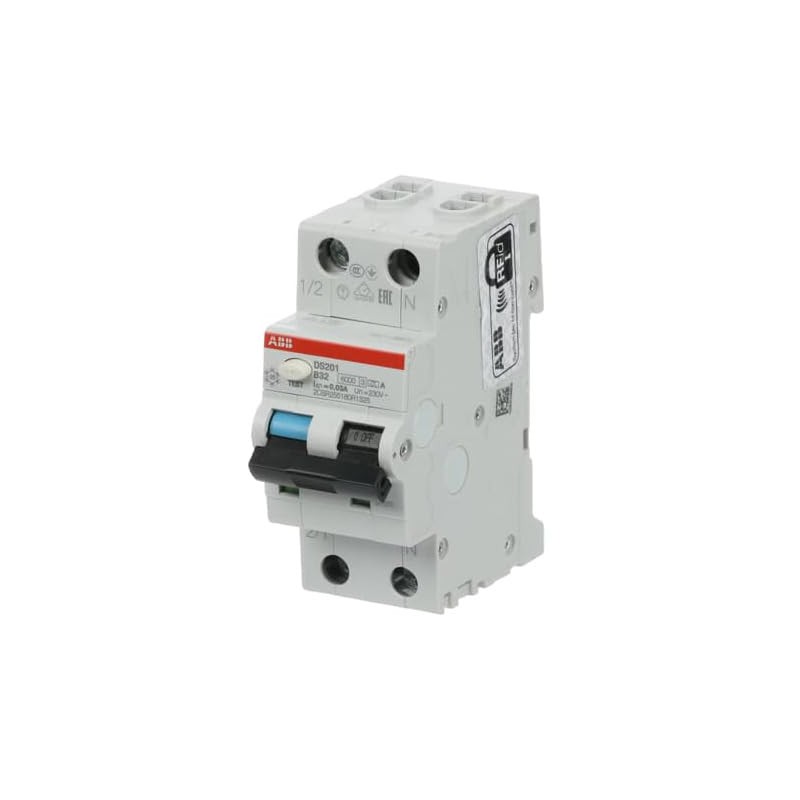 ABB DS201 B32 A30 FI/LS Switch RCBO 6kA 1P+N Type