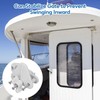 2 Set Pontoon Boat Gate Latch Square Frame Pontoon Boat
