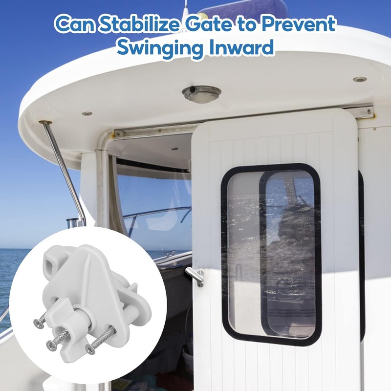 2 Set Pontoon Boat Gate Latch Square Frame Pontoon Boat