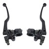 ROOOCYY Universal Motorcycle Handle Brake Clutch Lever Set 22.2mm 7/8"