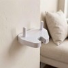 ABOOFAN Plástico Soporte de Pared Blanco, Dos Accesorios para Aspiradora