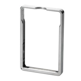 Nium Classic Men's Card Case, Thin, Made in Japan, Duralumin Hard, IC Card, Touch Payment Compatible, Credit Card Case, Card Slots, Silver