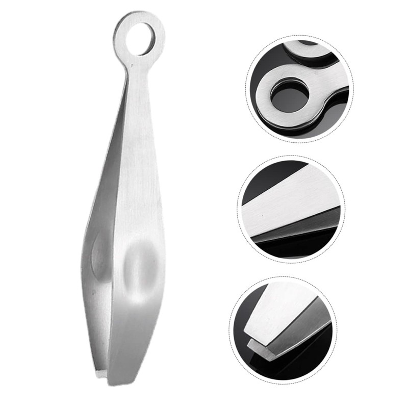 iplusmile Multi Function Stainless Steel Tweezers Versatile Hair Remover for