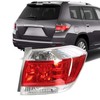 labwork Passenger Side Tail Light Replacement for 2011-2013 Toyota Highlander
