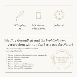 BÄRBEL DREXEL Astaxanthin Drops with High-Quality Astaxanthin from the Microalgae Haematococcus Pluvialis Dissolved in MCT Oil Optimised with Vitamin E (10 ml) High Dose with 4 mg per Daily Dose