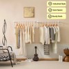 Clothes Racks, Industrial Pipe Clothing Racks for Hanging Clothes, Wall