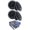 P Acoustik 4X Sealed Back 4" 1200W Mid Range Car