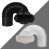 Flexible Exhaust Hose for Mobile Air Conditioners, Tumble Dryers, Cooker