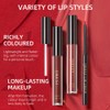 RG ROUGE LX 3-in-1 Lip Gloss Set: Matte Lipstick, Moisturizing