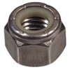 Hillman 4354 10-32 Stainless Steel Stop Nut (Nylon Insert) (15-Pack)