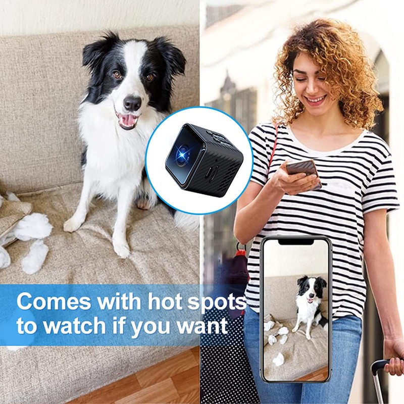 Mini Intelligent Camera Wireless WiFi Camera Remote Night Vision for